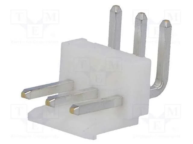 Tomada, Fio-Placa, Macho, Vh, 3,96mm, Pin: 3, Tht, 250v, 10a, -25&divide;85c