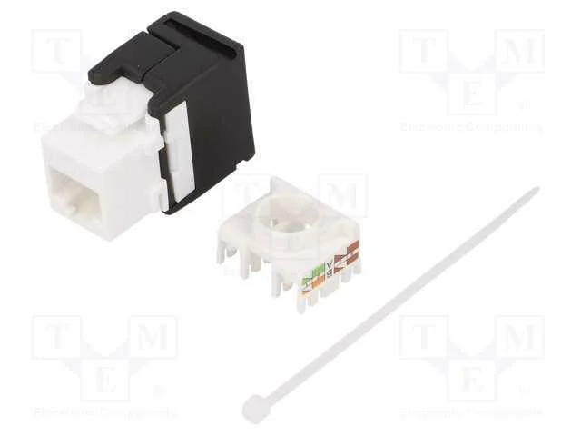 Tomada, Rj45, Pin: 8, Cat: 6, Keystone,N&atilde;o Blindados, Sistema: 8p8c