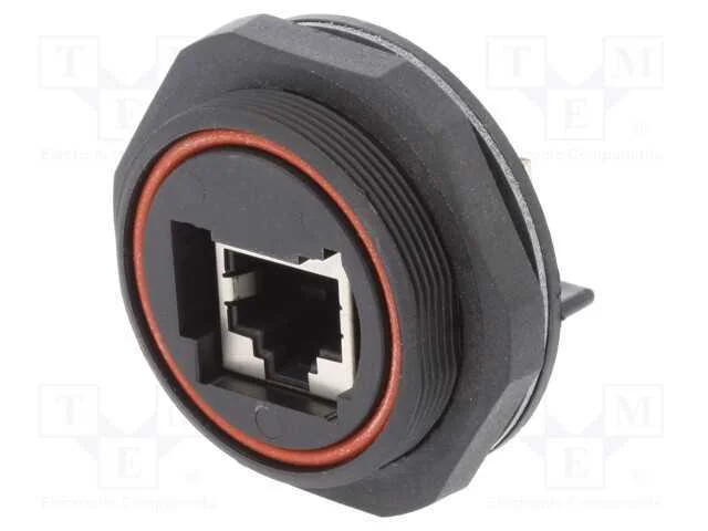 Tomada, Rj45, Buccaneer Ethernet, Pin: 8, Poliamida, Dourado, 1,5a