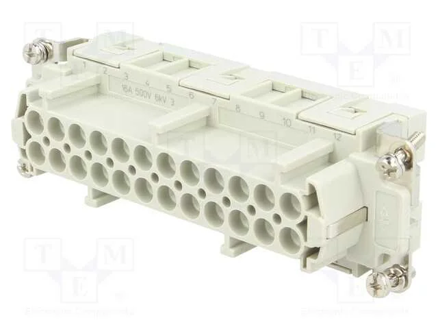 Conector: HDC, f&ecirc;mea, CSE, PIN: 24, 24+PE, tamanh.