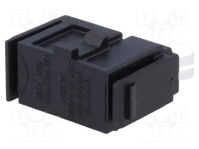 Caixa de Fus&iacute;vel, Iec 60320, Fingergrip, Fusedrawer 2, 5x20mm