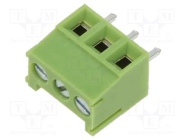 Pcb Bloco Terminal, Angulares 90, 3,5mm, Faixas: 3, para Pcb
