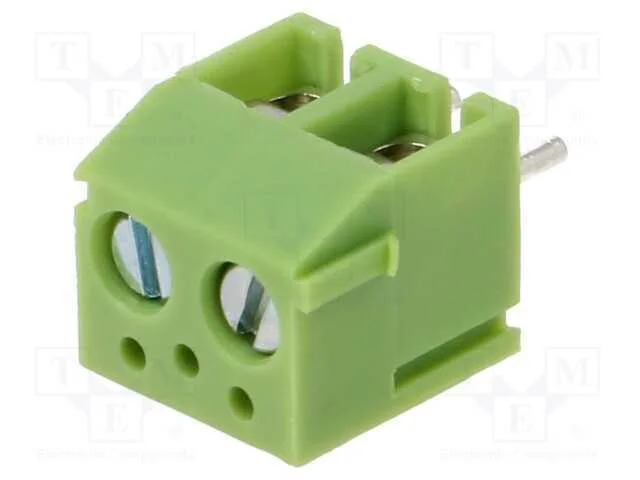 PCB bloco terminal, angulares 90, 3,81mm, faixas:.