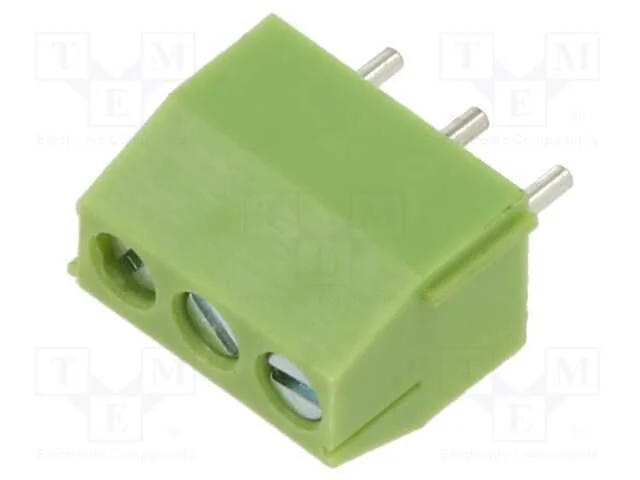 PCB bloco terminal, angulares 90, 3,5mm, faixas: .
