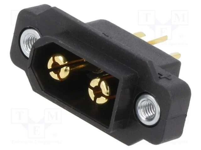 Tomada, de alimenta&ccedil;&atilde;o DC, XT60, macho, PIN: 3(2+.