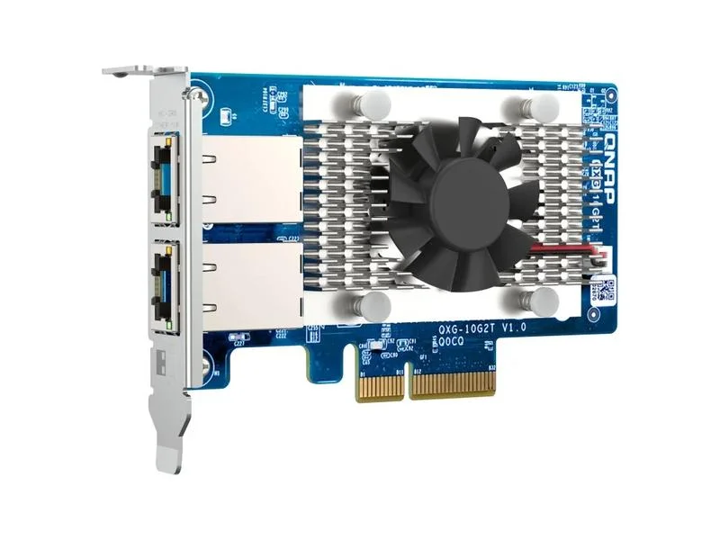 Qnap Qxg-10g2t Netzwerkadapter-Pcie 10 Gbe Rj45 X2