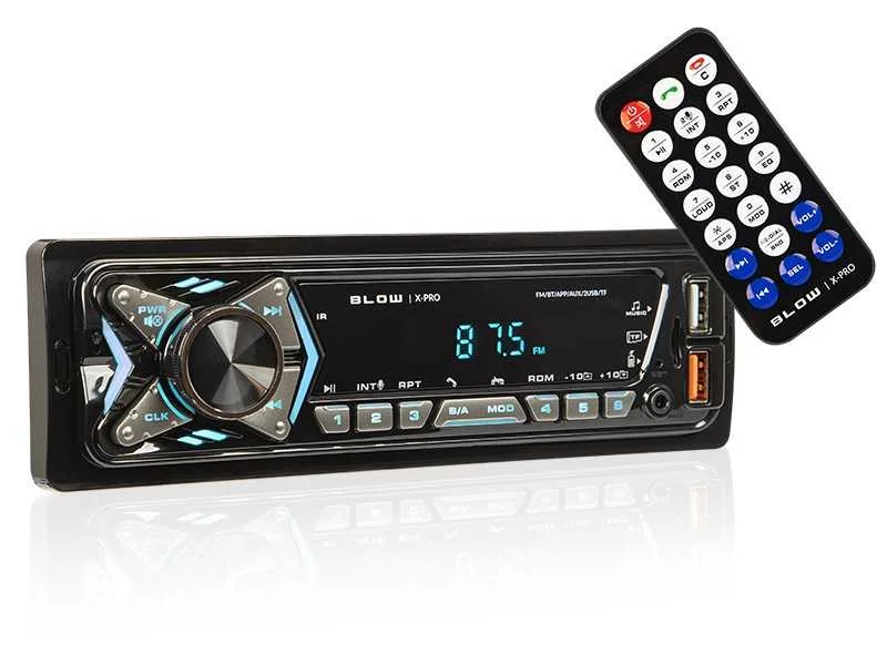 Auto R&aacute;dio Mp3 4x 25w com Fm/Bt/Sd/Usb/Aux - Blow