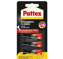 Pattex Cola Instant&acirc;nea Mini Trio, 3x1g