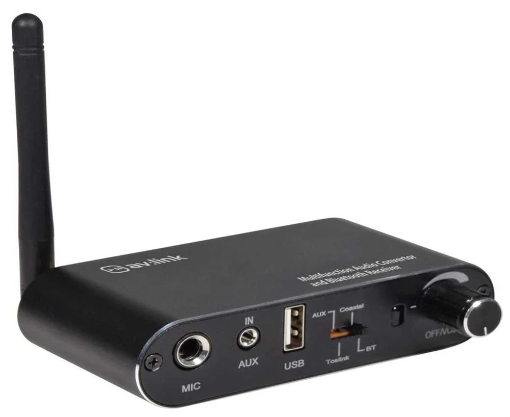 Multifunction Audio Convertor And Bluetooth Receiver