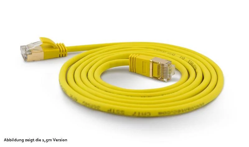 Wantec Patchkabel Sstp Cat7 Ste. Cat6a D=4mm 1,50.