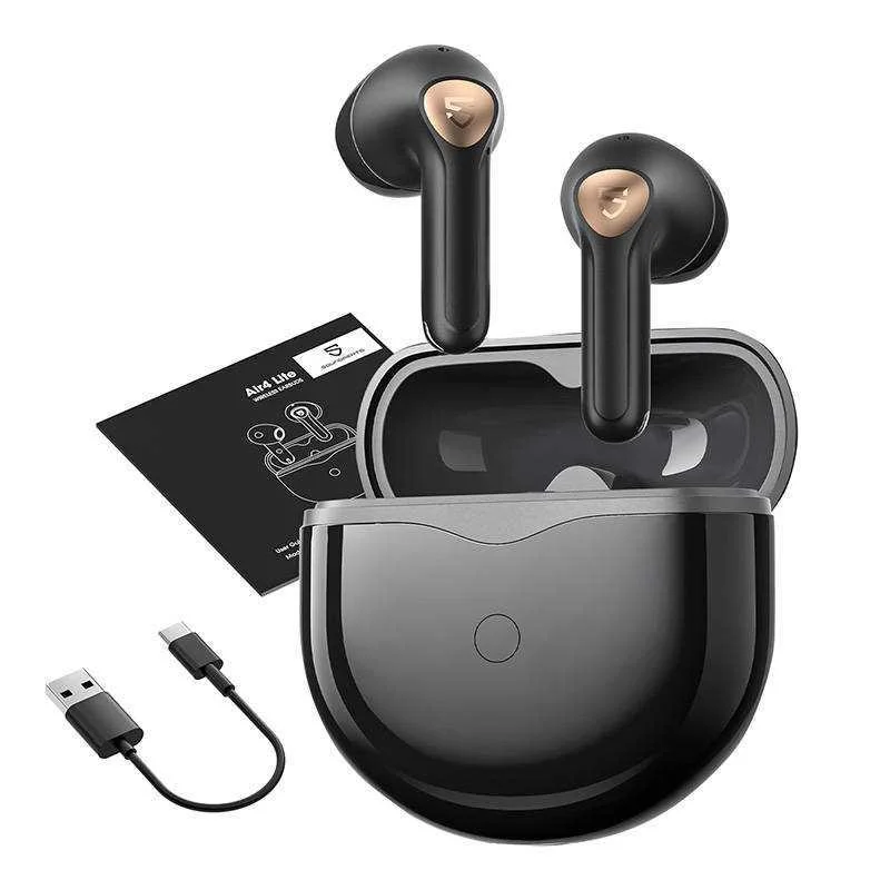 Auscultadores Soundpeats Air 4 Lite Preto