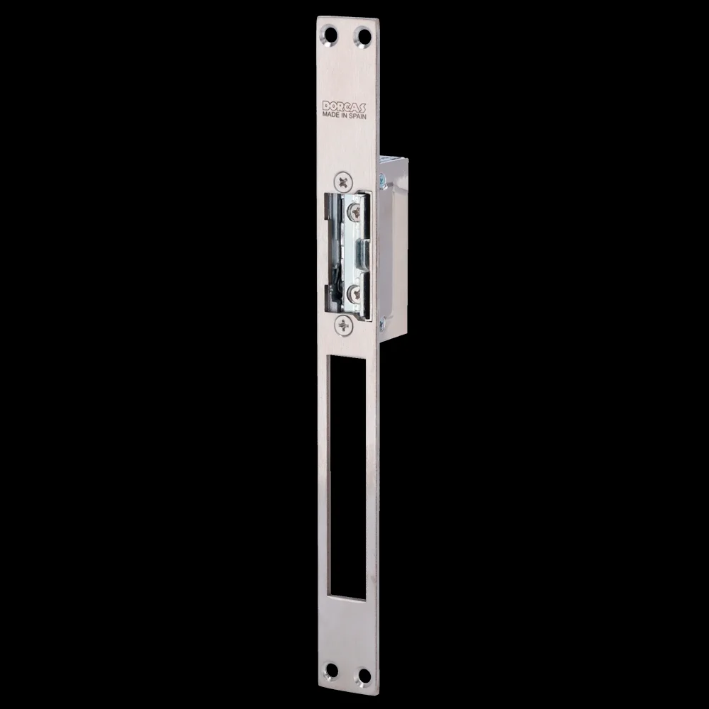 Abrepuertas El&eacute;ctrico Dorcas - para Puerta Sencilla  Pestillo Radial Regulable - Modo Apertura Fail