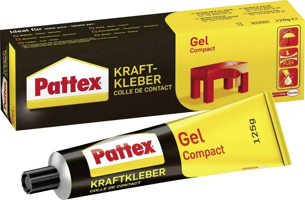 Pattex Kraftkleber Compact, adesivo de contacto, .