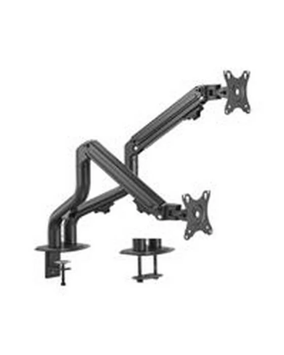 Bra&ccedil;o de Montagem Ajust&aacute;vel de Secret&aacute;ria para 2 Ecr&atilde;s Gembird Ma-Da2-02 17"- 32" At&eacute; 8 Kg