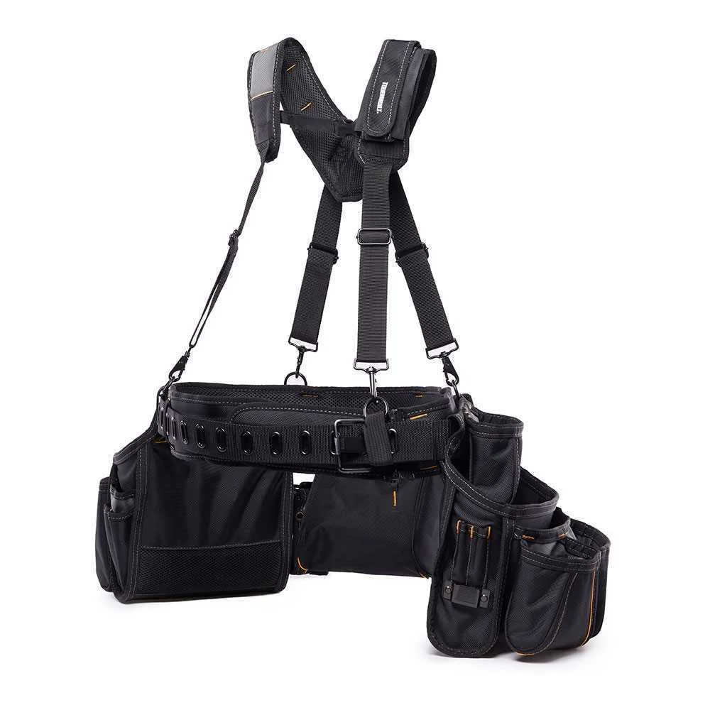 Conjunto Cinto com Al&ccedil;as Pro Carpinteiro de Confragem Tb-301-6 Tough Built