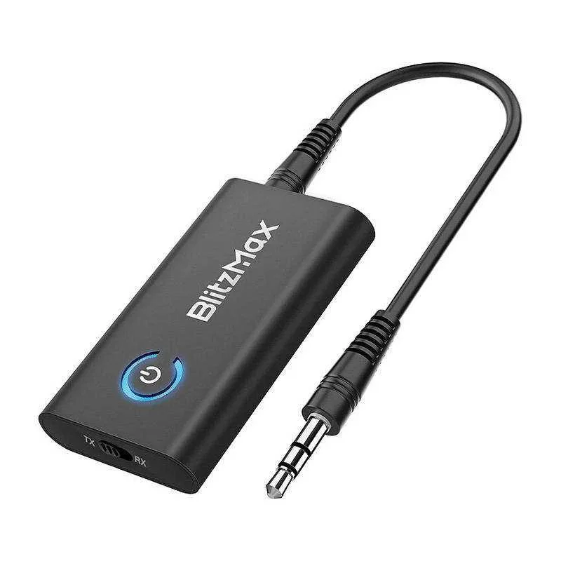 Transmissor/Receptor Bluetooth Blitzmax Bt05 Preto