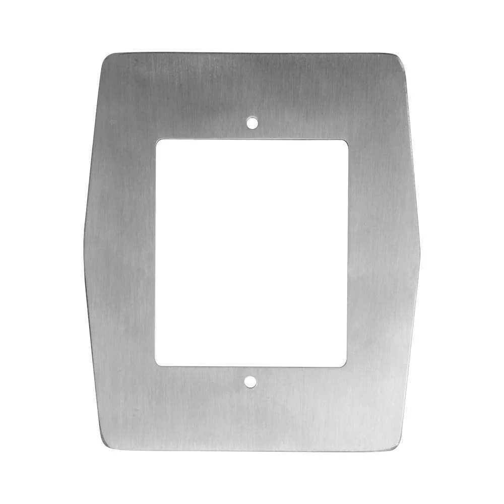 Placas de a&ccedil;o personalizadas para torniquetes - Acabamento para leitor biom&eacute;trico - Adequado para le