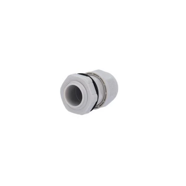 Encaixe Imperme&aacute;vel - Pl&aacute;stico - Di&acirc;metro 6~12.5mm - Ip68 - Cor Cinza