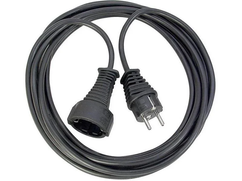 Brennenstuhl Verl&auml;ngerungskabel  2m H05vv-F3g1,5 Schwarz