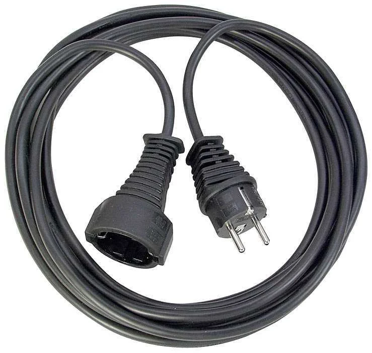 Brennenstuhl Verl&auml;ngerungskabel  2m H05vv-F3g1,5 Schwarz
