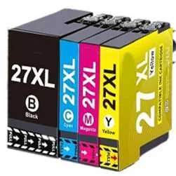 Conjunto 5 Tinteiros Epson 27 XL Compat&iacute;veis