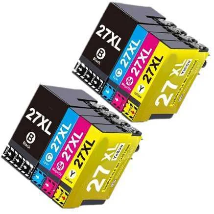 Conjunto 10 Tinteiros Epson 27 XL Compat&iacute;veis
