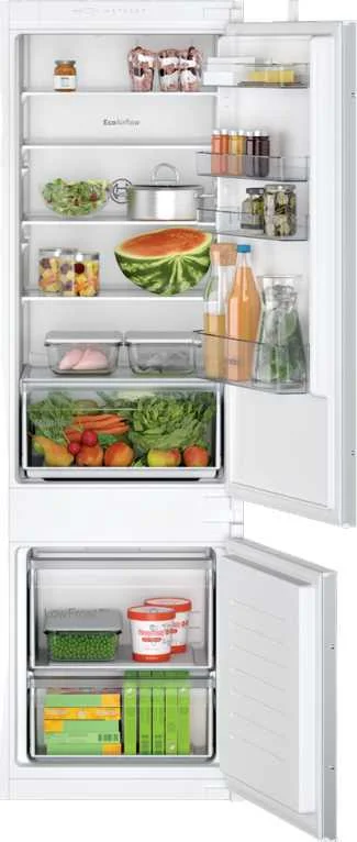 Built-In Combination Refrigerator Kin87nse0 270l (White) - Bosch