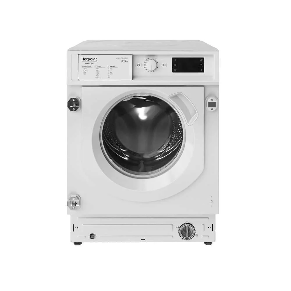 Built-In Washing And Drying Machine Bi Wdhg 861485 Eu 8/6kg 1400rpm (White) - Hotpoint