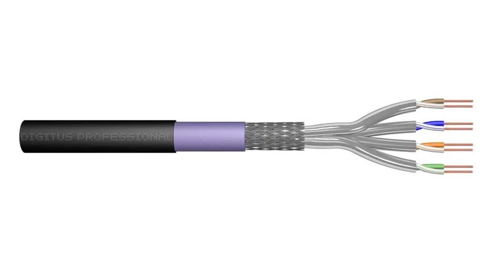 Digitus Cat.7 S/Ftp Erdverlegekabel, Simplex, Pe,100m,Grau