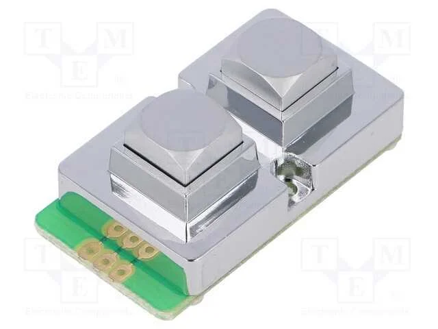 De Teclado, Quant.De Bot: 2, Metal, 200mo, 1,5n, 2mm, 20ma, -20&divide;60c