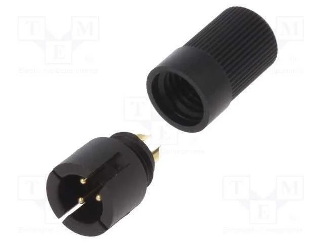 Conector: redondos, 719, 60V, PIN: 3, ficha, mach.