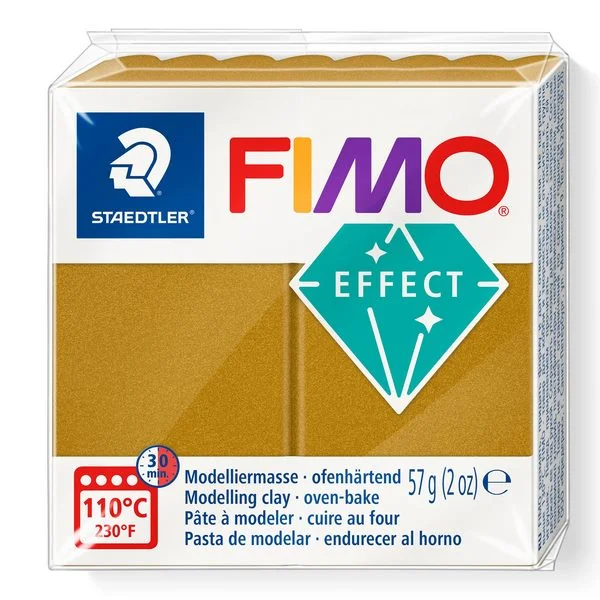 Fimo Mod.Masse Effect 57g  Gold Metallic Retail
