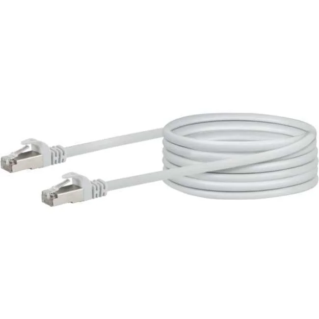 Schwaiger Cat6 Netzwerkkabel      , S/Ftp,  10m, Wei&szlig;
