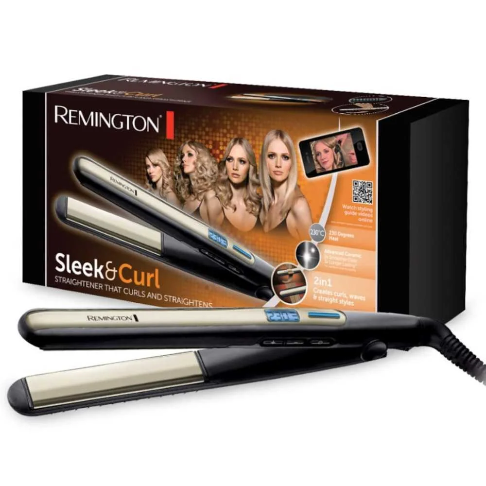 Alisador de Cabelo Remington S6500 Preto 2,5 M