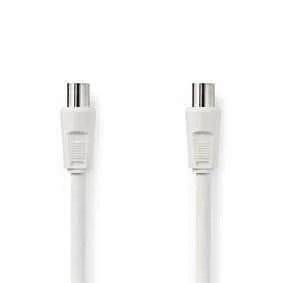Nedis Csgb40000wt50 Cabo Coaxial 5 M Iec Branco