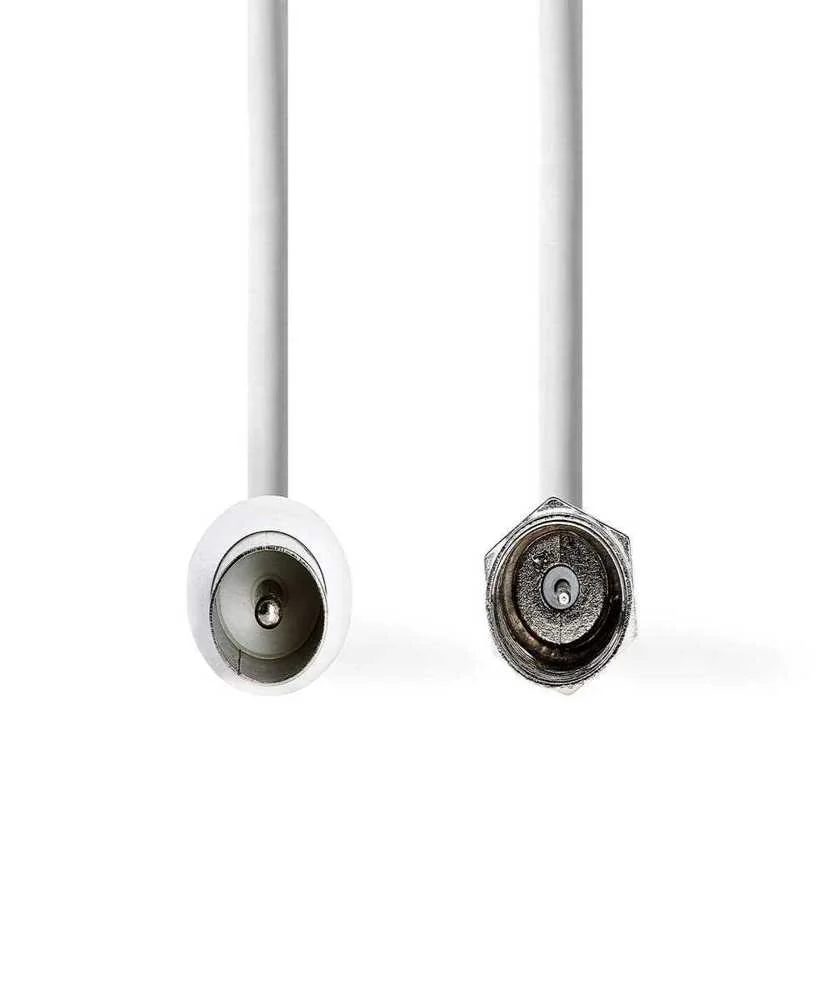 Cable Sat&eacute;lite Y Antena  F Macho  Iec (Coaxial) M.