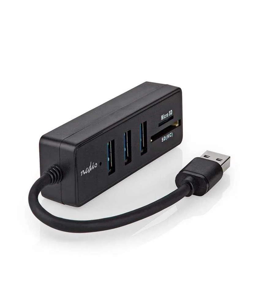 Concentrador Usb  Usb-A Macho  3x Usb a Hembra  5.