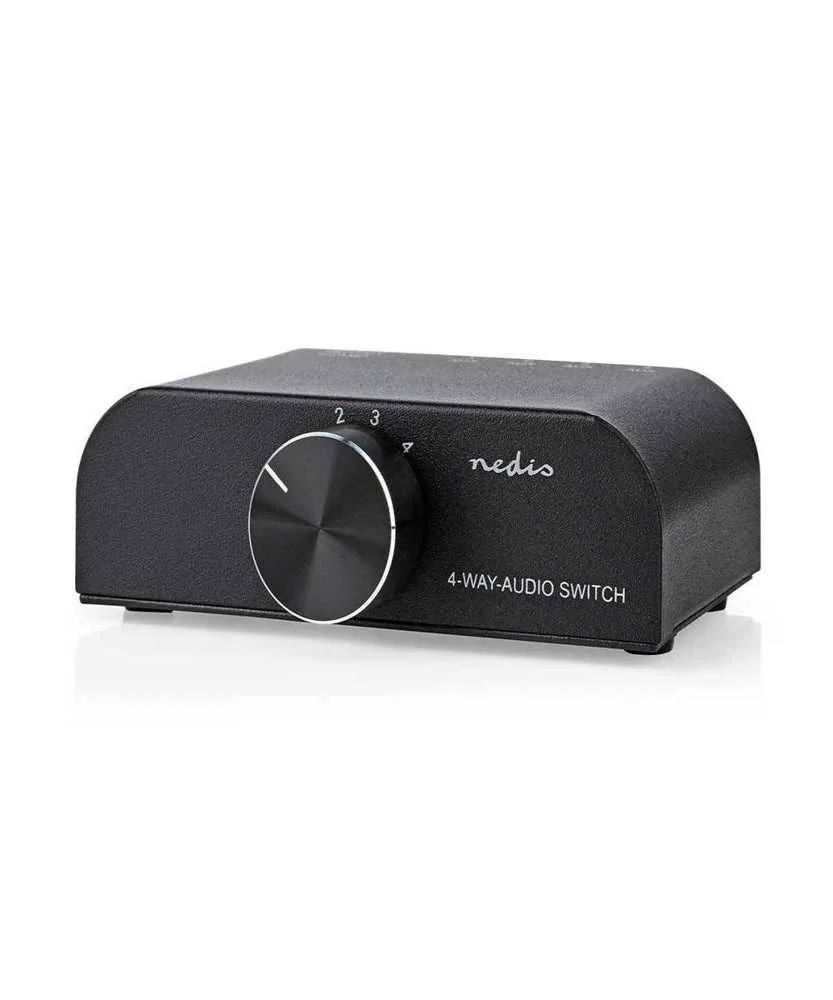 Conmutador de Audio Anal&oacute;gico  4-Port Port(S)  In.