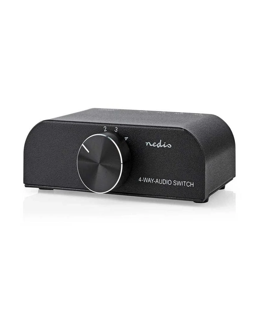 Conmutador de Audio Anal&oacute;gico  4-Port Port(S)  In.