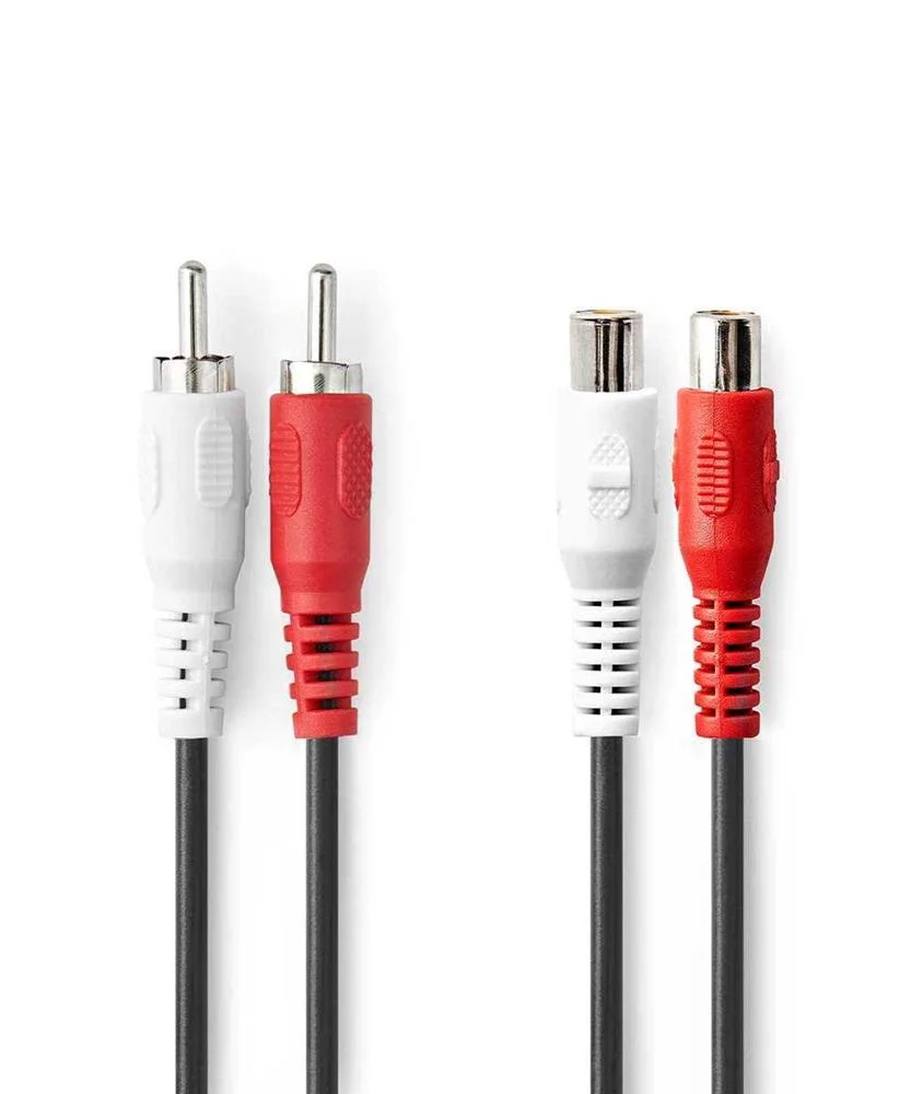 Nedis Cagl24205bk20 Cabo de &Aacute;udio 2 M 2 X Rca Pre.