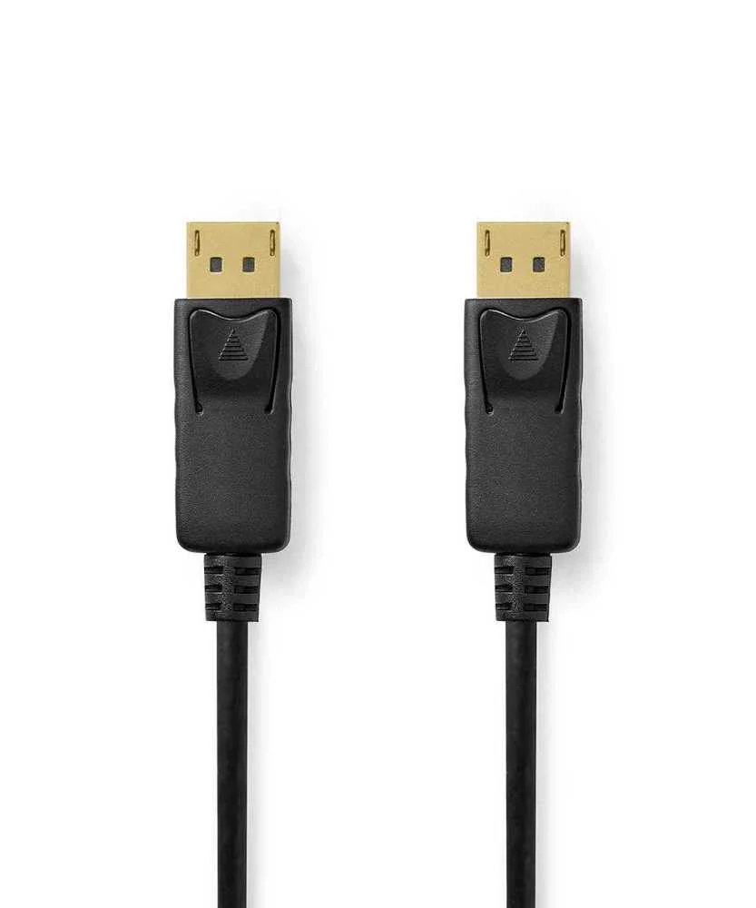 Nedis Ccgl37014bk20 Cabo Displayport 2 M Preto