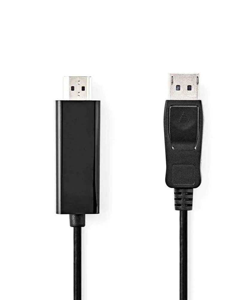 Nedis Ccgl37100bk10 Adaptador de Cabo de V&iacute;deo 1 .