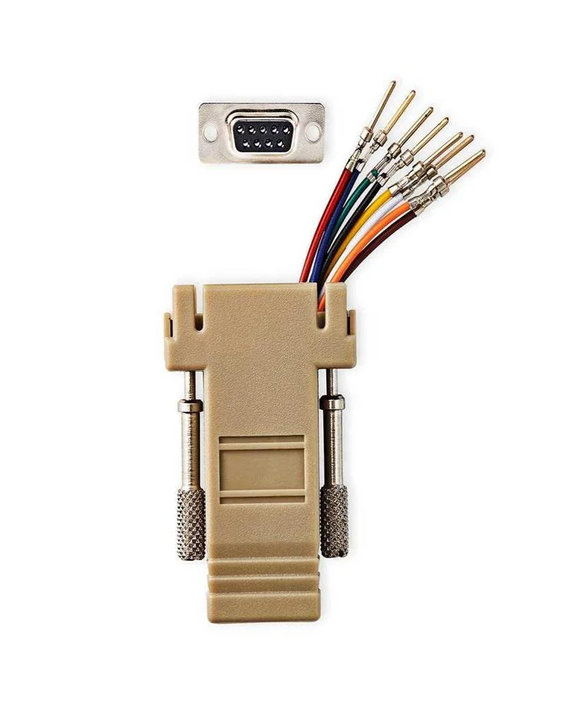 Adaptador Serie  Adaptador  D-Sub 9 Pines Macho  .
