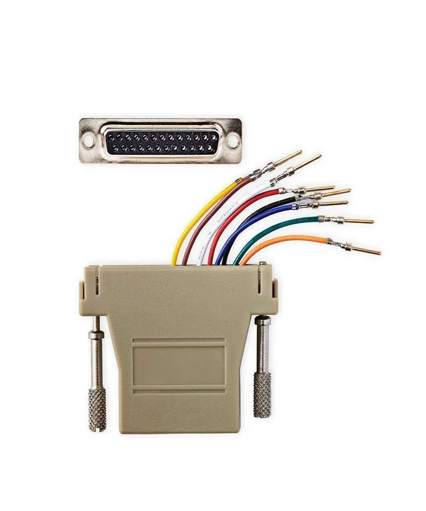 Adaptador Serie  Adaptador  D-Sub 25 Pines Hembra.