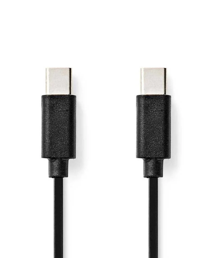 Nedis Ccgl60700bk10 Cabo Usb 1 M Usb 2.0 Usb C Pr.