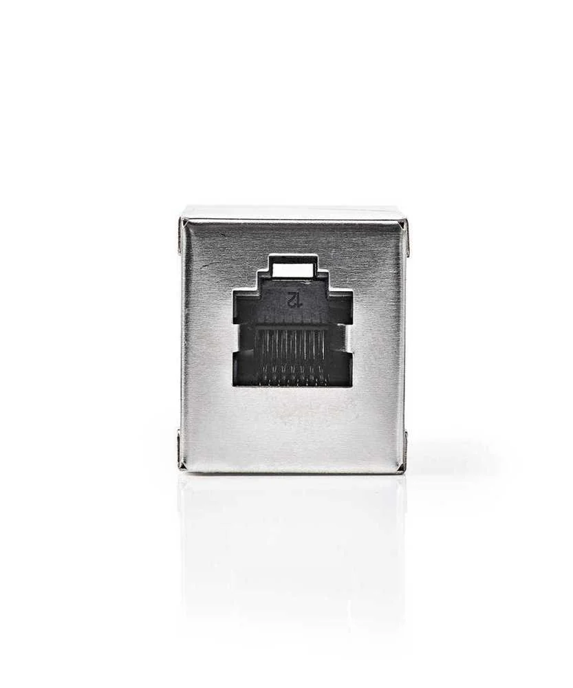Nedis Ccgb89011me Conector Rj45 Met&aacute;lico