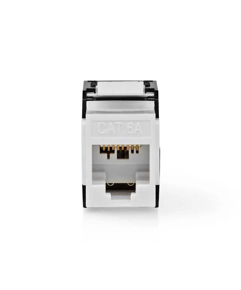 Keystone  Cat6a  Rj45 Hembra  U/Utp  Abs  Caja