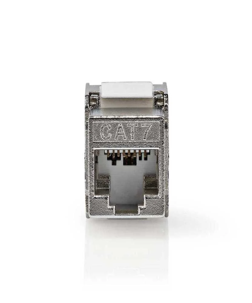 Keystone  Cat7  Rj45 Hembra  S/Ftp  Metal  Caja