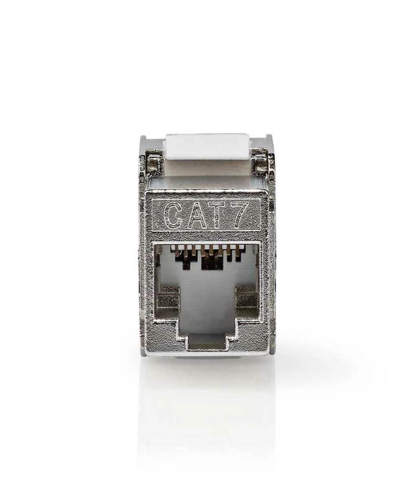 Keystone  Cat7  Rj45 Hembra  S/Ftp  Metal  Caja