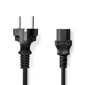Nedis Cegl10030bk20 Cabo de Energia Preto 2 M Cee.